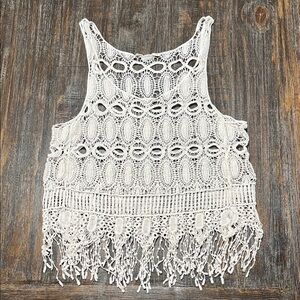 Chic Crochet Lace Tank Top